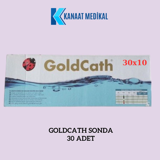 GOLDCATH SONDA 30/10 30 ADET (HİDROFİLİK KATATER)