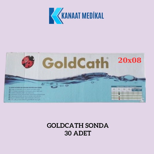 GOLDCATH SONDA 20/08 30 ADET (HİDROFİLİK KATATER)