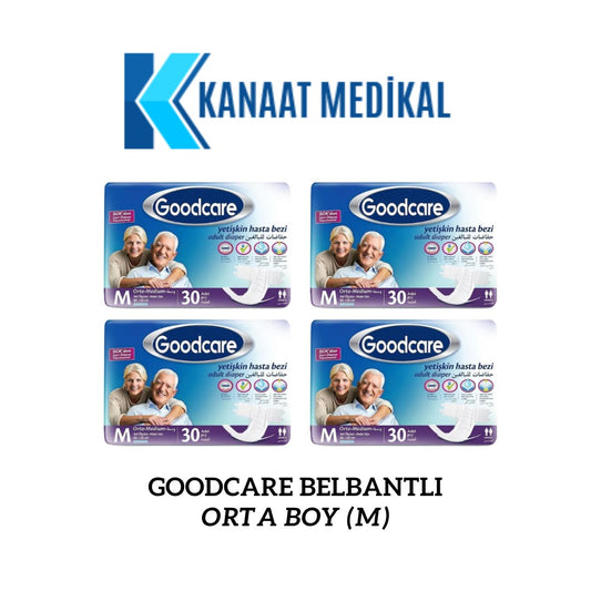 GOODCARE BELBANTLI MEDIUM HASTA BEZİ 30*4 120 ADET